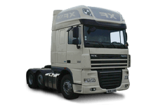 Car Hire Accrington - 44 Tonne Sleeper Truck - Truck hire Accrington