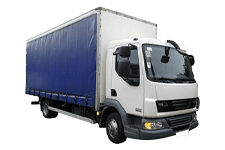 Car Hire Accrington - 7.5 Tonne Curtain Side Truck - Truck hire Accrington